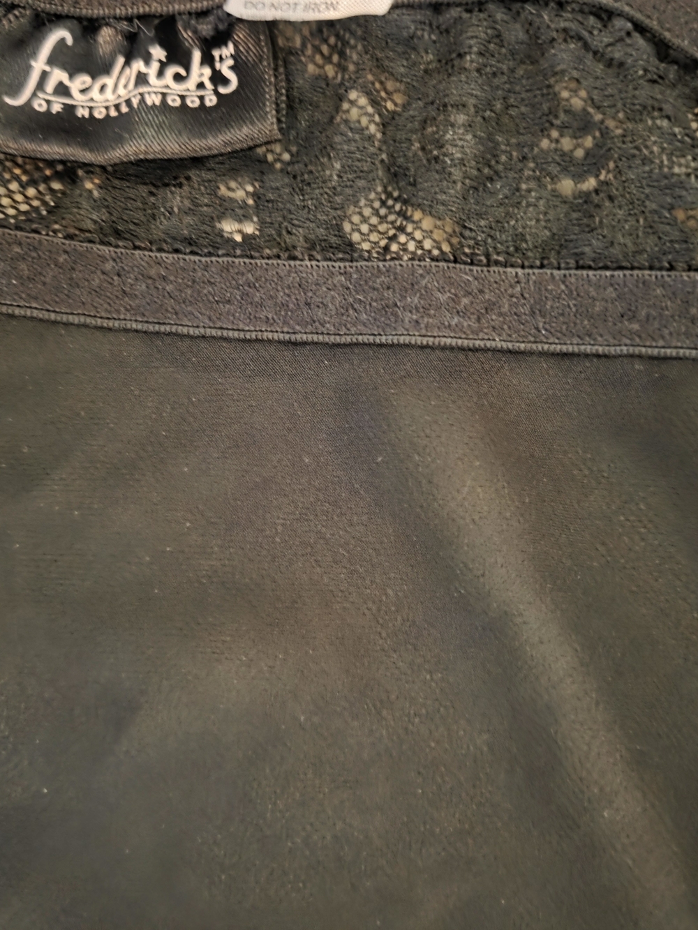 Frederick's of Hollywood Black Lace & Sequin Chemise - Picture 7 of 7